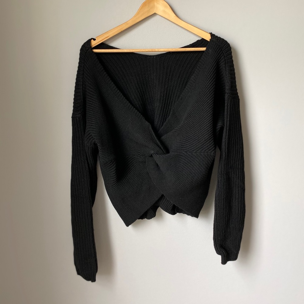Twist Back Sweater - Picture 7 of 9